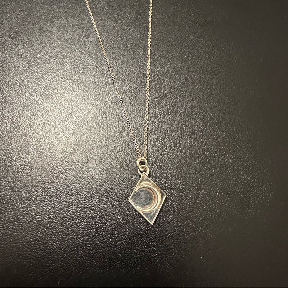 🎉SALE- TALON JEWELRY crescent moon pendant necklace in Sterling Silver